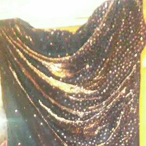 Strapless gown made in the USA